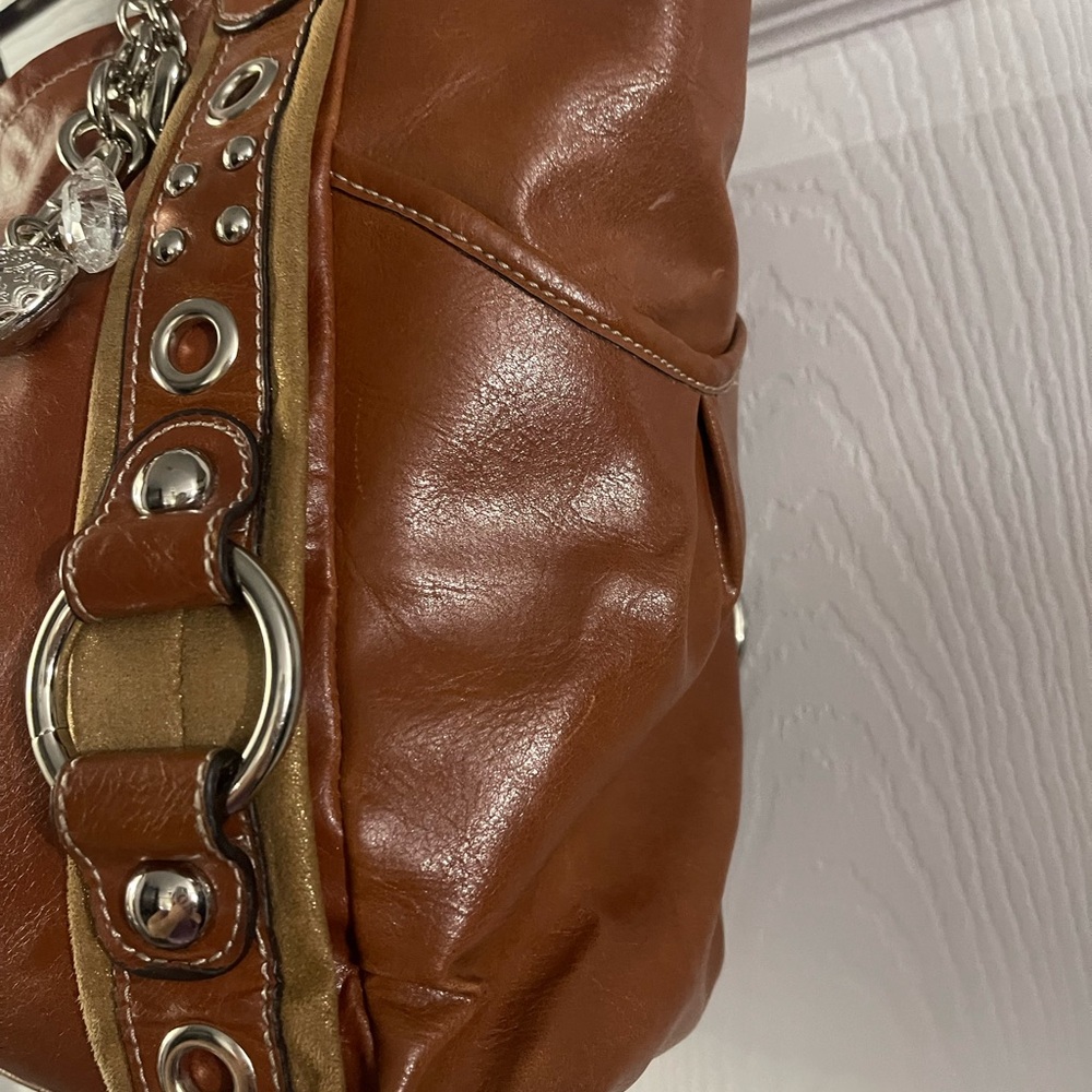 KATHY VAN ZEELAND BAG SUPER SPACIOUS WITH BEAUTIFUL CHARM - Picture 12 of 14
